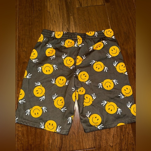 Art Class Black and Yellow Pajama Bottoms with Playful Smiley Faces - Picture 2 of 3